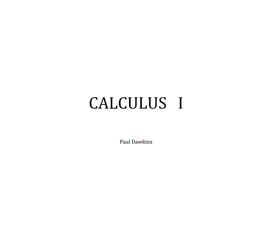 CALCULUS